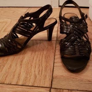 Chocolate brown sandals